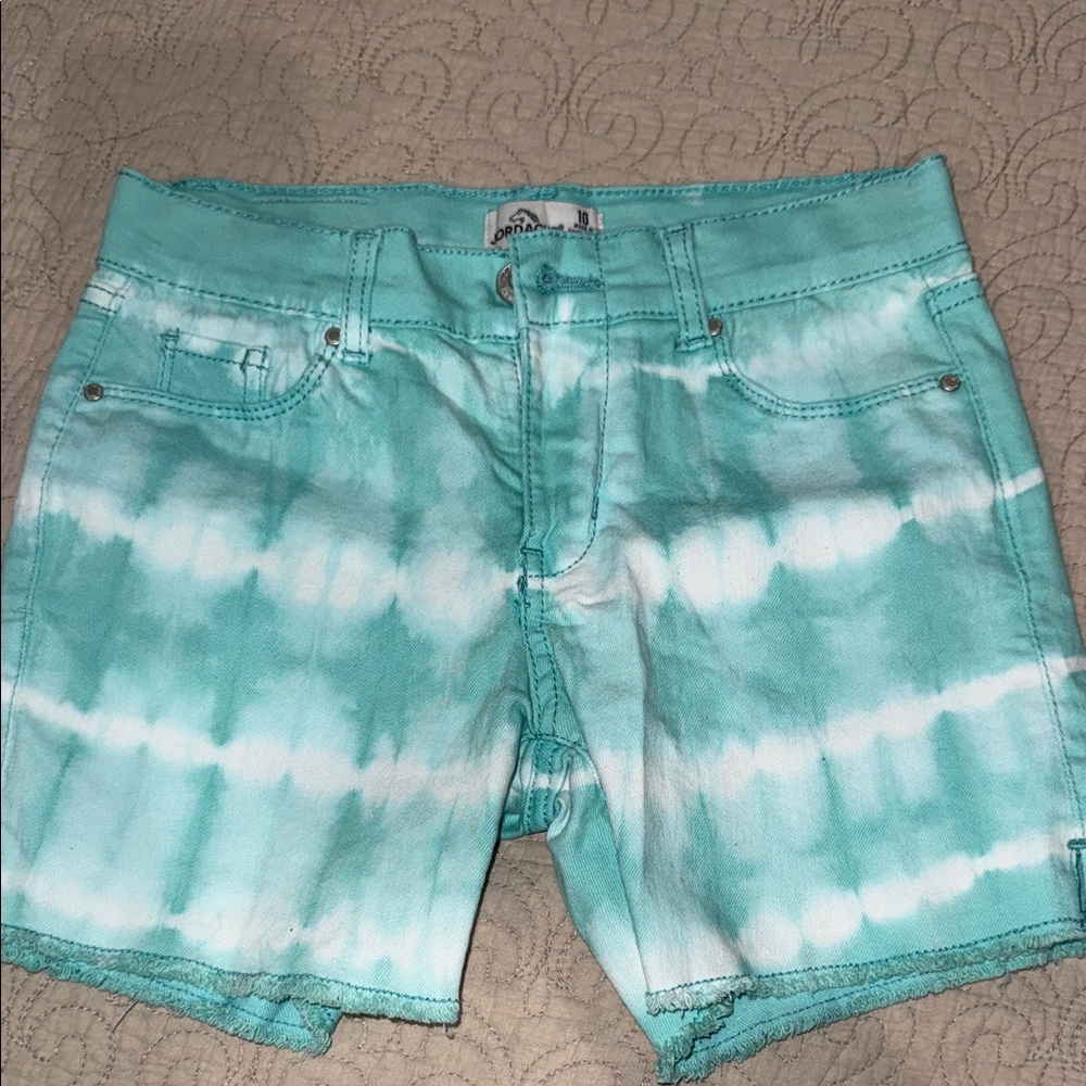 Jordache Turquoise Denim Shorts‎